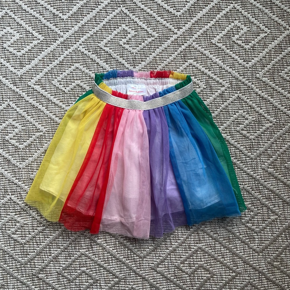 Hanna Andersson Colorful Tule Skirt - 4T